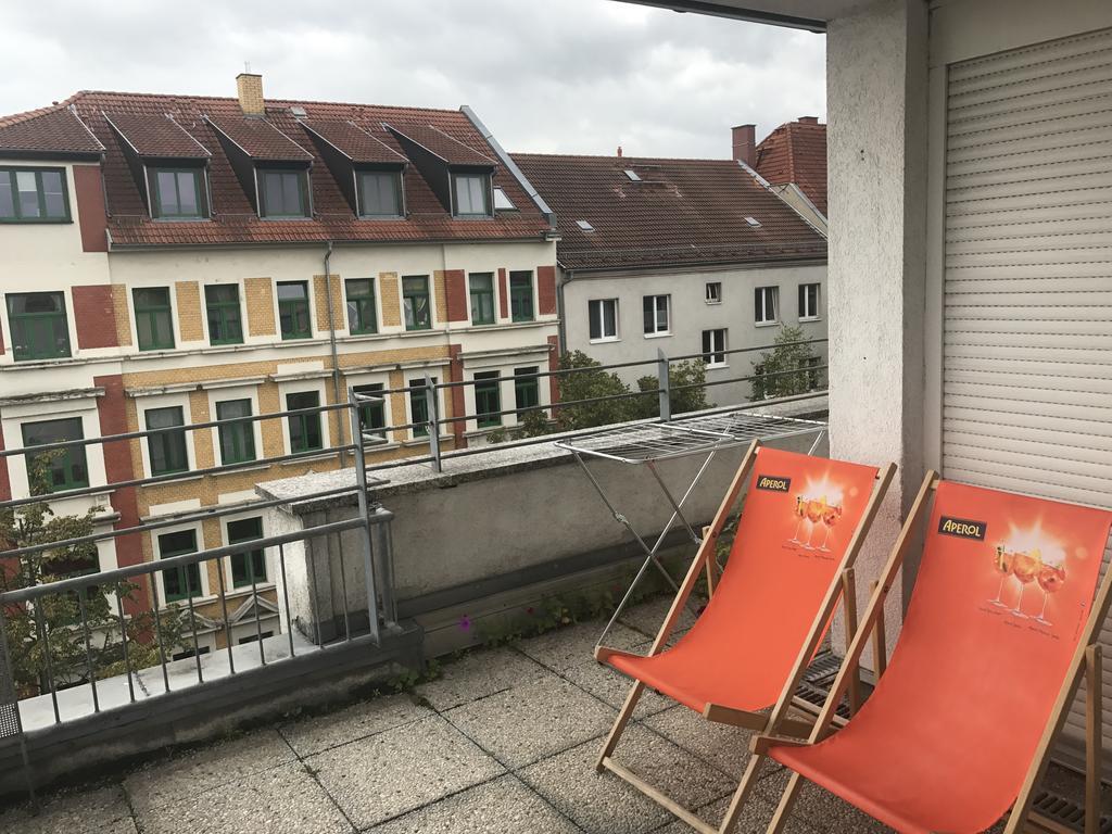 Exklusive Wohnung Mit Dachterrasse In Schleussig Leipzig Exterior foto