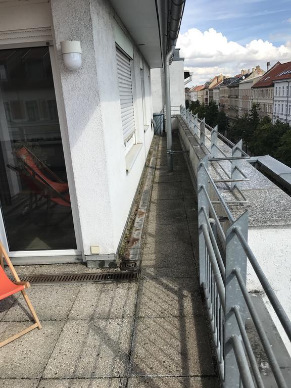 Exklusive Wohnung Mit Dachterrasse In Schleussig Leipzig Exterior foto